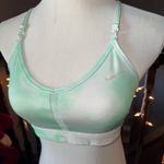 Nike Dri - Fit Mint green and white sports bra Photo 1