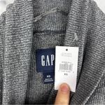 Gap NWT Metallic Ribbed Knit Turtleneck Long Sleeved Layering Top Gray Silver XS Photo 5