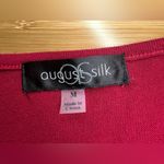 August Silk  women’s Velvet Applique Casual long sleeve Top w/Flutter cuffs|Sz:M Photo 10