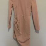 Windsor Light Pink Asymmetrical 3/4 Sleeve Dress Photo 0