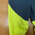 Zyia  Neon Yellow Parallel Luxe Hi-Rise 7/8 Leggings Size 4 Active Workout Photo 2
