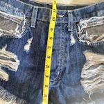 Carmar Cutout Medium Wash Shorts Size 24 Photo 4