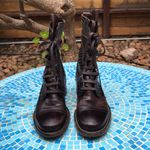 Earl Jean  Leather Combat Boots. 6 NWOT 🕸️❤︎ Photo 2