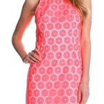 Lilly Pulitzer Pinwheel Pearl Shift Dress in Fiesta Pink Size 2 Photo 0