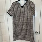 CeCe Metallic Thread Tweed Short Sleeve Dress size 12 NWT/minor damage Photo 2