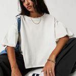 Free People White Blossom Blouse Photo 0