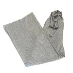 Chaser NWT   Paper Bag Waist Jersey Soft Wide Leg Heather Gray High Rise Pants M Photo 6