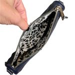 Rebecca Minkoff Deep Navy Convertible Fringe Crossbody Clutch Mini M.A.C. Bag Photo 6