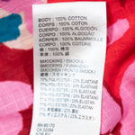 Free People  Ariana Cotton Blend Smocked Bodice Puff Sleeve Party Combo Blouse XS Photo 2