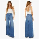 đź’•CLARE V. x MOTHERđź’• Pleated Belle Prep Heel ~ Playing in Paris 32 NWT Blue Photo 2