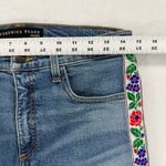 Veronica Beard INES 10.75 GIRLFRIEND JEANS WASH FLORAL TUX CUT 0053 SIZE 29 Photo 4