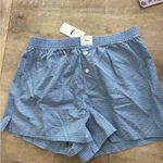 Aritzia  Tna Dally Poplin Boxer Short Small NWT Photo 1