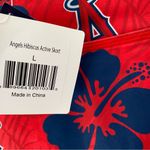 Los Angeles Angels Loudmouth Women's Hibiscus Skort Red/Navy Mini Skirt Large Red Photo 6