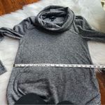 Charcoal Cowl Neck Sweater Dress Size Small by AGB Photo 7