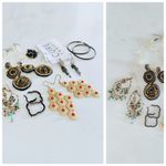 Ralph Lauren BUNDLE (9) Fashion Earrings Collection, Assorted Boho, Luxe & Statement Styles Photo 5
