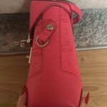 MCM   Calfskin Ottomar Monogram Mini Soft Berlin Crossbody Teaberry Photo 4