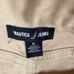 Nautica NWT  Womens Shorts Size M Pockets Stretch Cotton Blend Pull On Tan Casual Photo 2