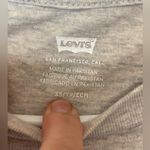 Levi's Women’s Gray Tee with Red Flower Print Design Size XS Photo 3