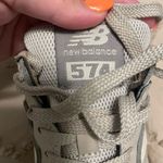 New Balance 574 Vegan Trainers Timberwolf Grey Sneakers Photo 4