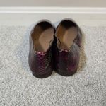 Frye  Dana Ballet Flats‎ In Multi Berry Reptile Womens Size 9 Photo 4