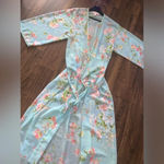 Oscar de la Renta  pink label floral robe S 140$  spring designer boho classic Photo 4