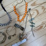 J Crew Stella & Dot Loft Alex & Ani Anne Klein Large Jewelry Lot Necklace Watch Gold Photo 2