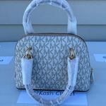 Michael Kors Jet Set MK Logo Dome Satchel XS Crossbody Photo 3