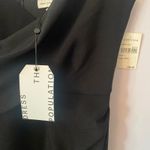 Dress the Population NWT Alida Black Fringe Sleeveless Mini Dress Women's Large Photo 3