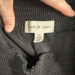 Cloth & Stone  Wide Leg Pants Womens XS Smocked Waist Pants Charcoal Gray Casual Photo 6