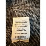 Aritzia  TNA Golden Roohan Poncho Sweater Cape Black Geometric Women's S Photo 8