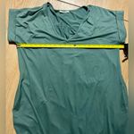 Entro 🏷️🏷️ oversized maxi dress with pockets short sleeve green sz Large Photo 5