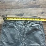 American Eagle  Womens Gray Mom Jean Denim Stretch Size 8 Long Photo 2