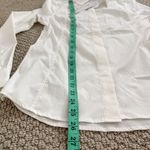 Athleta  Womens NWT S Crisp White Collared Shirt Photo 6