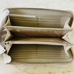Coach Darcy Sand Bow Accordion Zip Continental Wallet Photo 5
