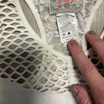 F & F One Size Tank fish net tank with lace back, pit to pit 11, stretch to 19 length is 22 Photo 2