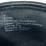 Sole Society Edie Pointed Toe Cheetah Dot Calf Hair Leather Flats Size 6 Photo 3