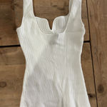 H&M white dressy tank top Photo 1