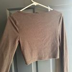 Out From Under Urban Outfitters Long Sleeve Cropped Top Photo 3