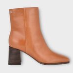 Calvin Klein Broma Tan Ankle Booties with Block Heel Size 11 Photo 5