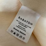 Aritzia Babaton Satin Midi Slip Skirt size 8 Frappe Cream / Denude Butter Yellow Photo 7