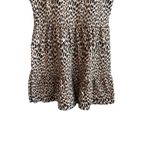 Love, Fire Love Fire Dress Girl's Large Scoop Neck Tank Sleeveless Animal Print Tier Flowy Photo 4