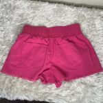 Vanilla Star Jeans Vanilla Star Pink Wide Elastic Waist Pink Denim Shorts Sz Medium Photo 1