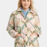 Universal Threads Universal Thread | Quilted Patchwork Button Up Jacket Multicolor Photo 0
