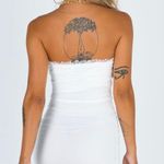 Princess Polly White Strapless Dress Photo 1