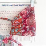 Erin Made Patchwork Crop Top Convertible Bohemian Hand Made Quilted One Size Multiple Photo 11