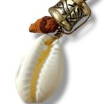 Free People  Katie Leather Shell Choker NWT Layered Necklace Beach Bohemian Surf Photo 10