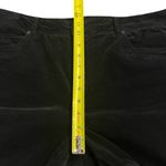 J McLaughlin Womens Black Velvet Stretch Pants Size 14 Minimalist Preppy Neutral Photo 6