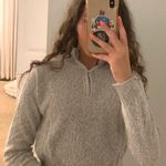 Brandy Melville Knit Grey Zip Up  Photo 0