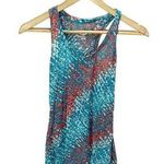 Saucony Womens Racerback Tank Size S Multicolor Blue Red Running Sleeveless Photo 0
