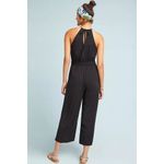 Maeve Anthropologie Corinna Wide Leg Jumpsuit Black Size Small Photo 1